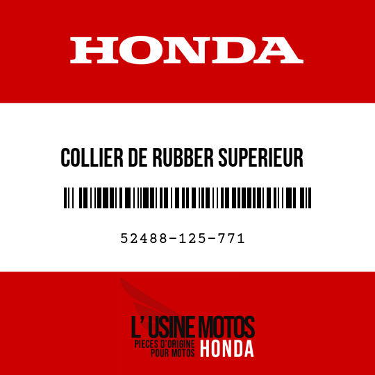 image de 52488-125-771 COLLIER DE RUBBER SUPERIEUR D'AMORTISSEUR AR