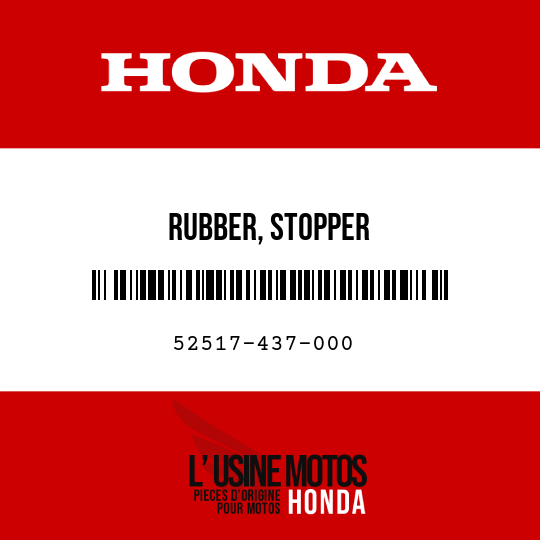 image de 52517-437-000 RUBBER, STOPPER