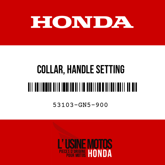 image de 53103-GN5-900 COLLAR, HANDLE SETTING