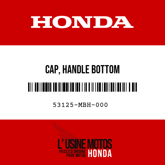 image de 53125-MBH-000 CAP, HANDLE BOTTOM