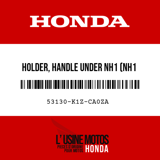 image de 53130-K1Z-CA0ZA HOLDER, HANDLE UNDER NH1 (NH1 BLACK)