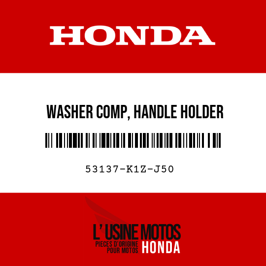 image de 53137-K1Z-J50 WASHER COMP, HANDLE HOLDER