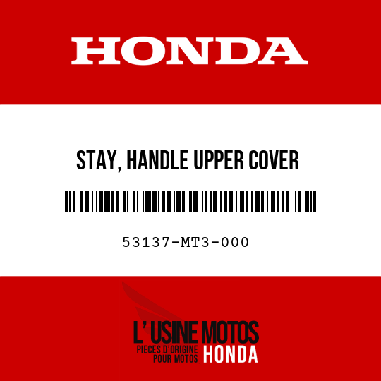 image de 53137-MT3-000 STAY, HANDLE UPPER COVER