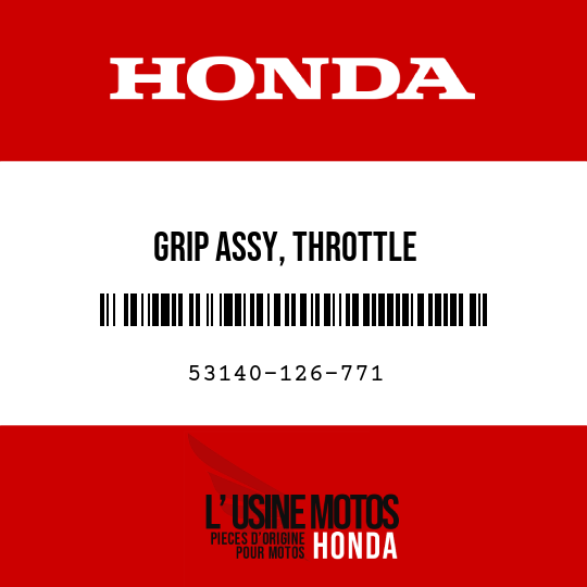 image de 53140-126-771 GRIP ASSY, THROTTLE