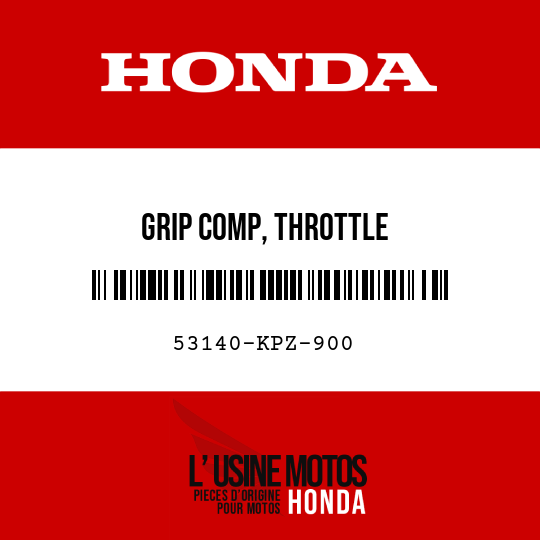 image de 53140-KPZ-900 GRIP COMP, THROTTLE