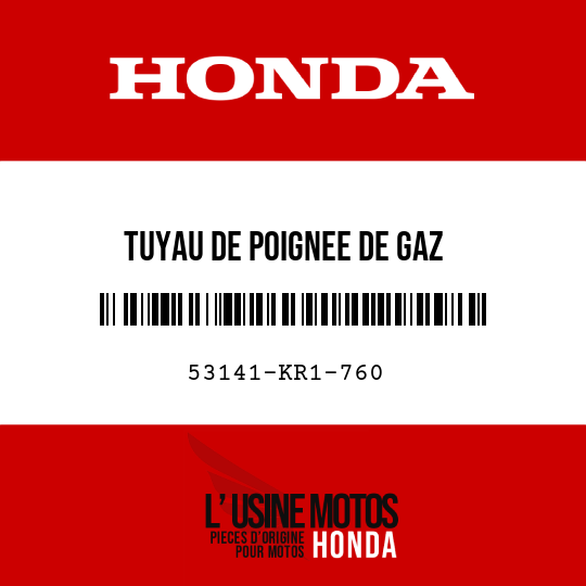 image de 53141-KR1-760 TUYAU DE POIGNEE DE GAZ