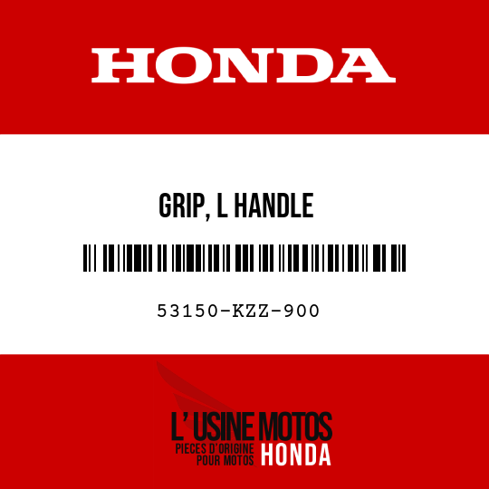 image de 53150-KZZ-900 GRIP, L HANDLE