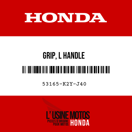 image de 53165-K2Y-J40 GRIP, L HANDLE