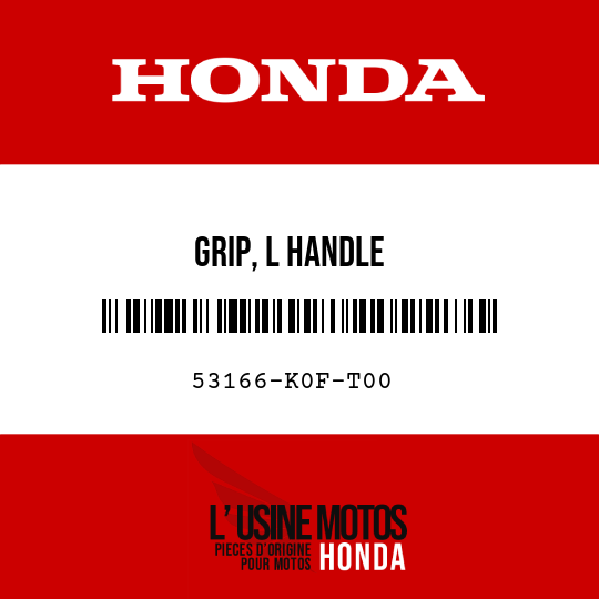 image de 53166-K0F-T00 GRIP, L HANDLE