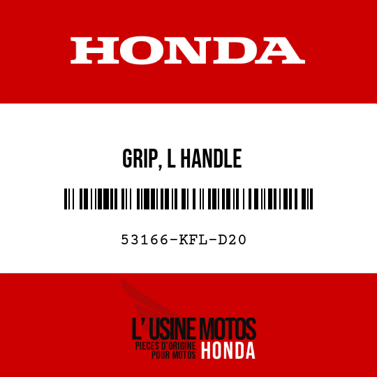 image de 53166-KFL-D20 GRIP, L HANDLE