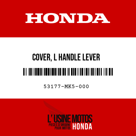 image de 53177-MK5-000 COVER, L HANDLE LEVER