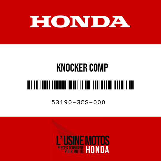 image de 53190-GCS-000 KNOCKER COMP