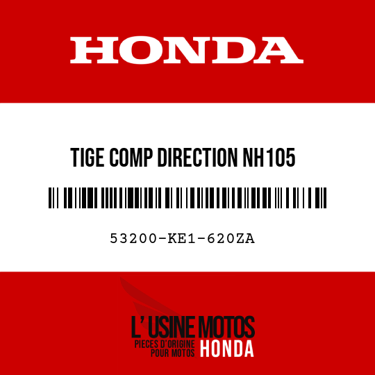 image de 53200-KE1-620ZA TIGE COMP DIRECTION NH105 