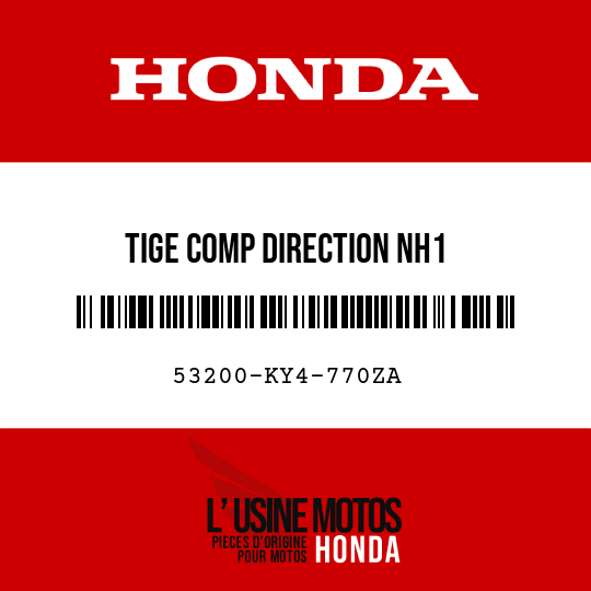 image de 53200-KY4-770ZA TIGE COMP DIRECTION NH1 