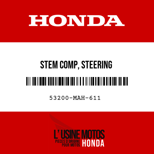 image de 53200-MAH-611 STEM COMP, STEERING