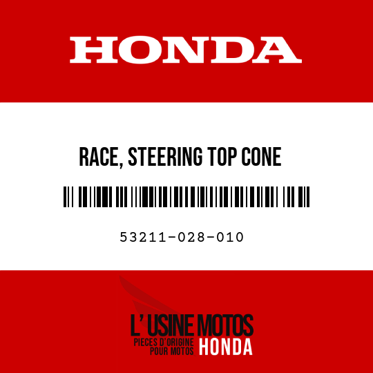 image de 53211-028-010 RACE, STEERING TOP CONE