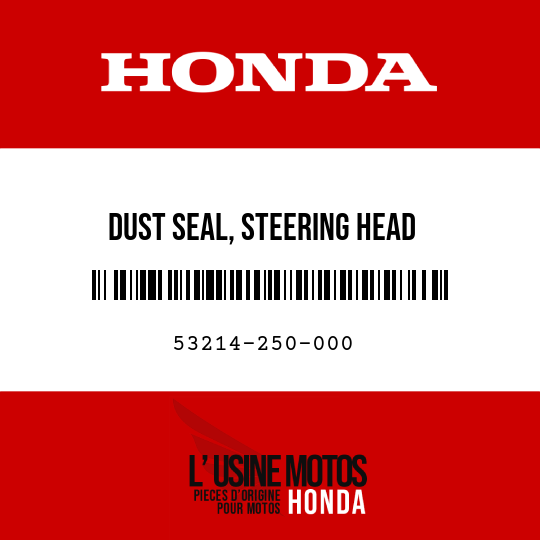 image de 53214-250-000 DUST SEAL, STEERING HEAD
