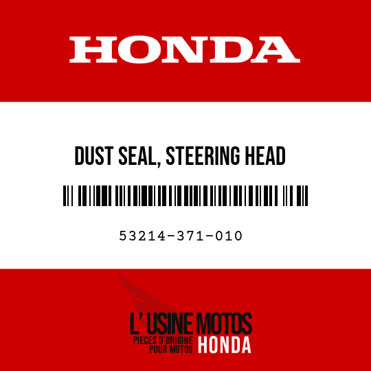 image de 53214-371-010 DUST SEAL, STEERING HEAD