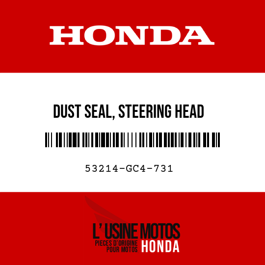 image de 53214-GC4-731 DUST SEAL, STEERING HEAD