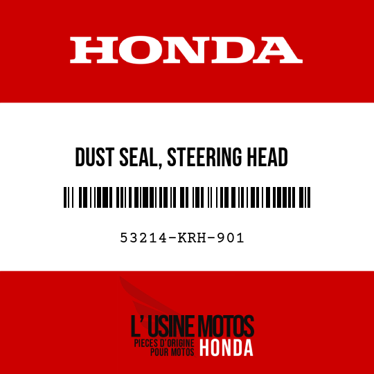 image de 53214-KRH-901 DUST SEAL, STEERING HEAD