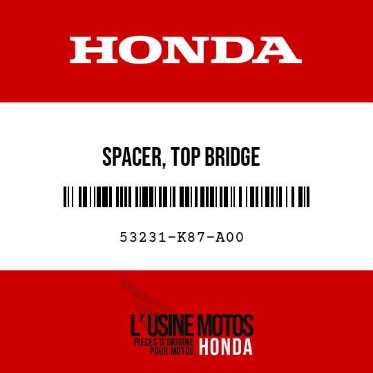 image de 53231-K87-A00 SPACER, TOP BRIDGE