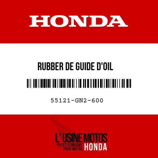 image de 55121-GN2-600 RUBBER DE GUIDE D'OIL