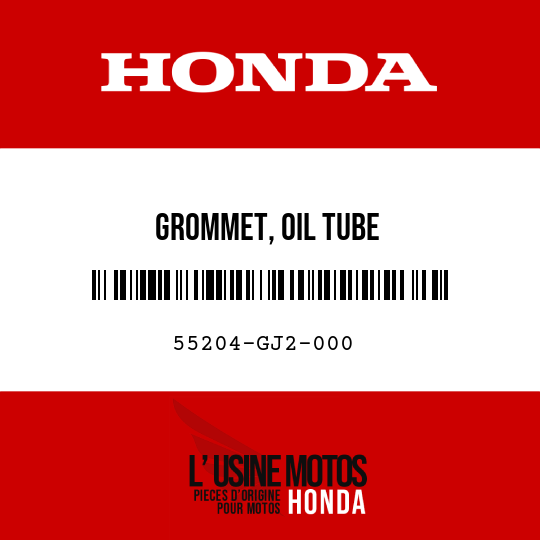 image de 55204-GJ2-000 GROMMET, OIL TUBE
