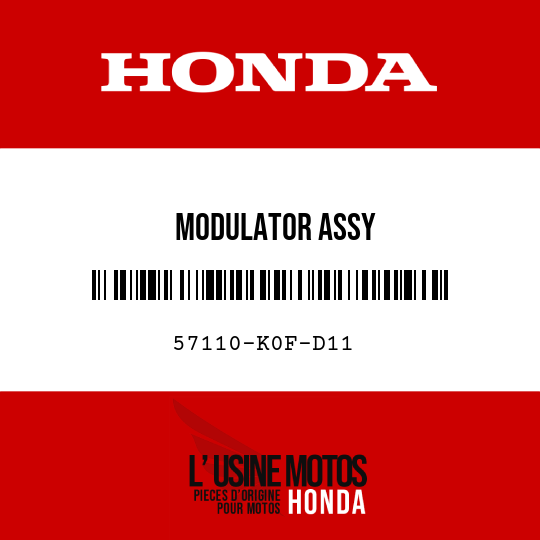 image de 57110-K0F-D11 MODULATOR ASSY