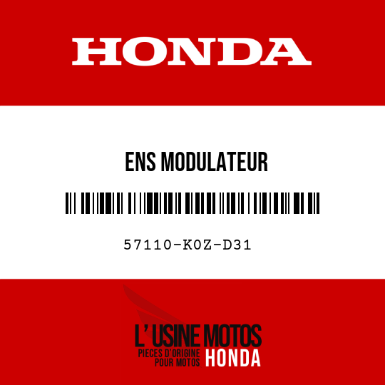 image de 57110-K0Z-D31 ENS MODULATEUR