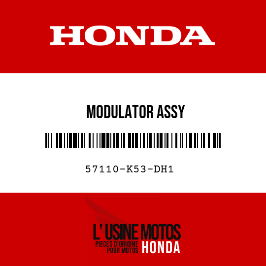 image de 57110-K53-DH1 MODULATOR ASSY