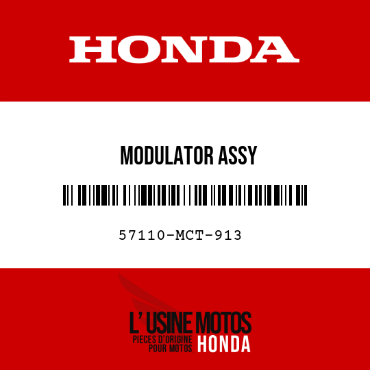 image de 57110-MCT-913 MODULATOR ASSY