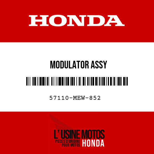image de 57110-MEW-852 MODULATOR ASSY