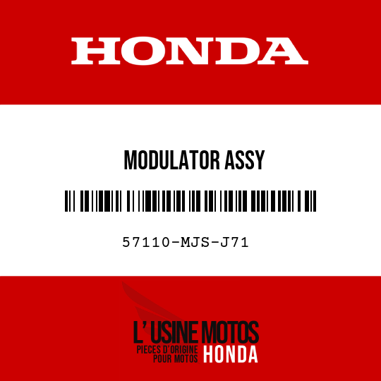 image de 57110-MJS-J71 MODULATOR ASSY