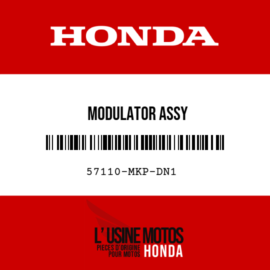 image de 57110-MKP-DN1 MODULATOR ASSY