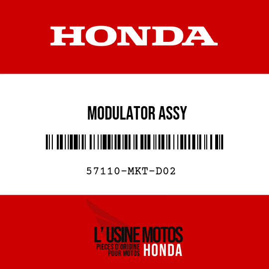 image de 57110-MKT-D02 MODULATOR ASSY