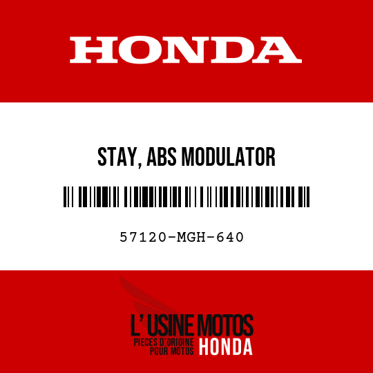 image de 57120-MGH-640 STAY, ABS MODULATOR