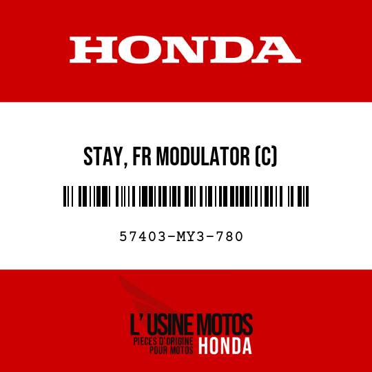 image de 57403-MY3-780 STAY, FR MODULATOR (C)