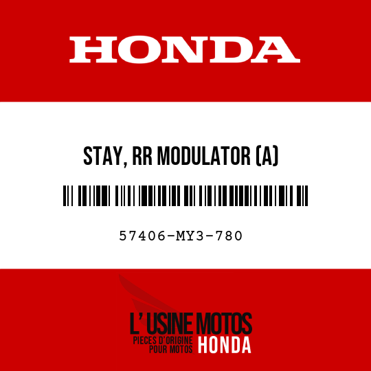 image de 57406-MY3-780 STAY, RR MODULATOR (A)