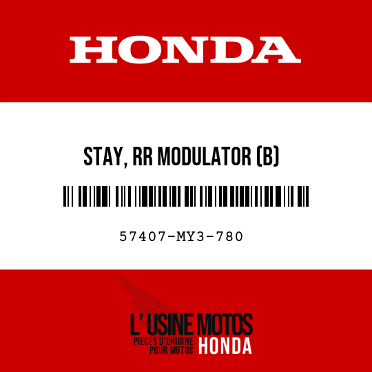 image de 57407-MY3-780 STAY, RR MODULATOR (B)