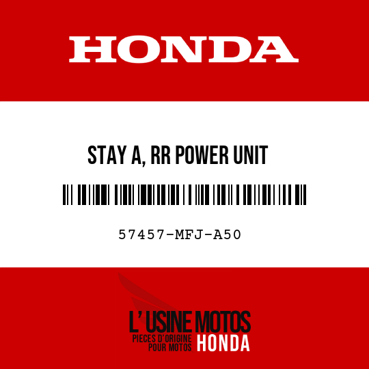 image de 57457-MFJ-A50 STAY A, RR POWER UNIT