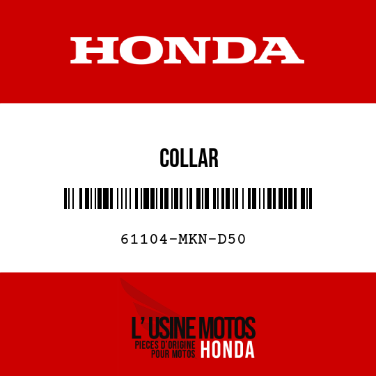 image de 61104-MKN-D50 COLLAR