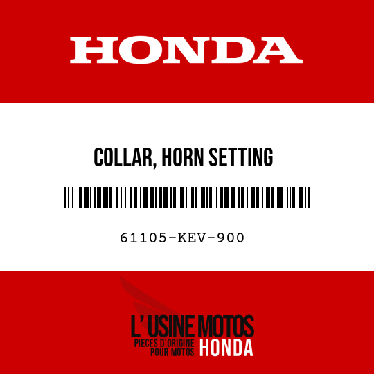 image de 61105-KEV-900 COLLAR, HORN SETTING