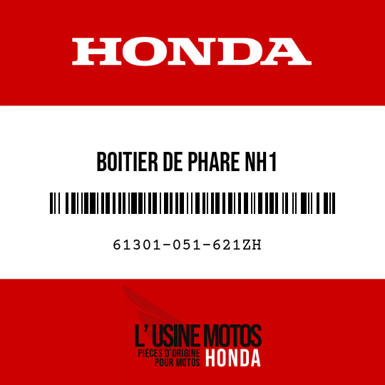 image de 61301-051-621ZH BOITIER DE PHARE NH1