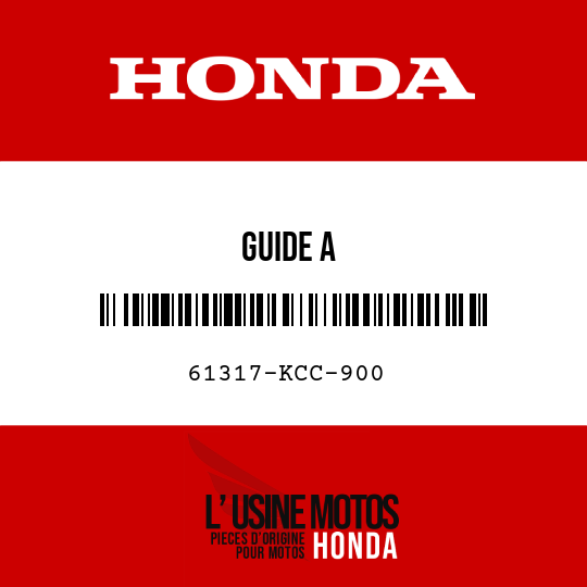 image de 61317-KCC-900 GUIDE A