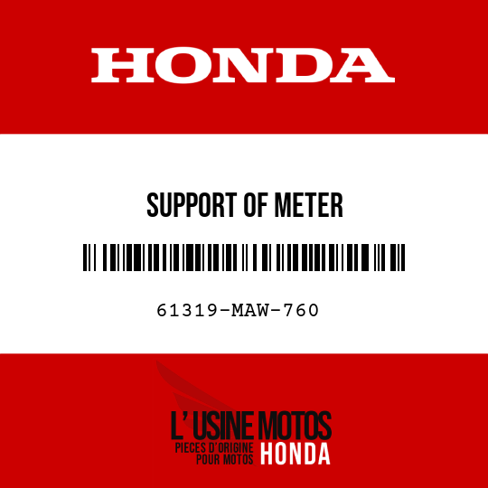 image de 61319-MAW-760 SUPPORT OF METER