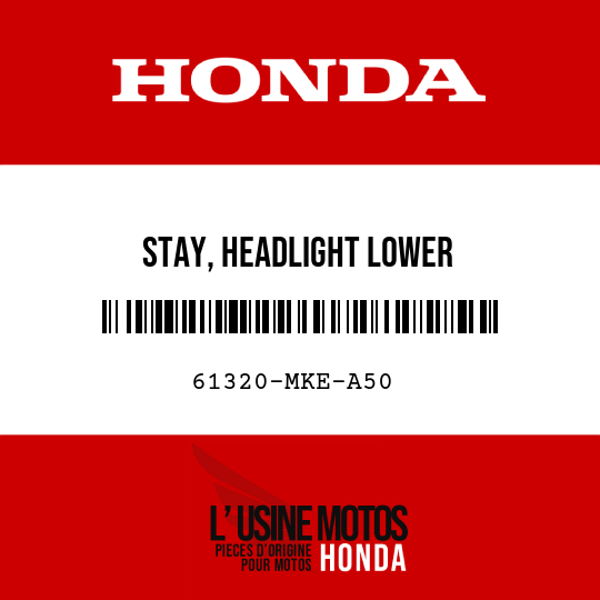 image de 61320-MKE-A50 STAY, HEADLIGHT LOWER