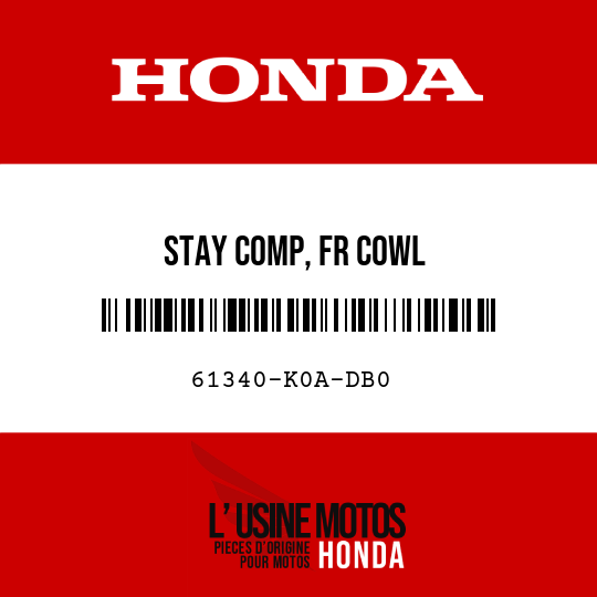 image de 61340-K0A-DB0 STAY COMP, FR COWL