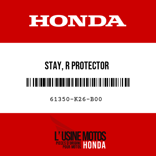 image de 61350-K26-B00 STAY, R PROTECTOR