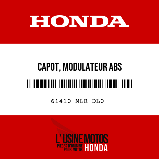 image de 61410-MLR-DL0 CAPOT, MODULATEUR ABS