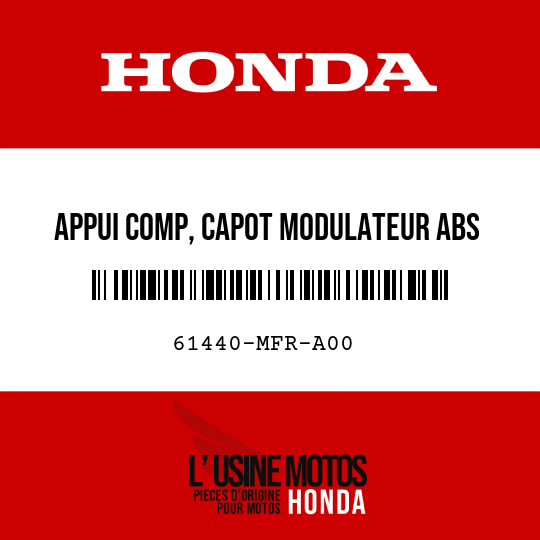 image de 61440-MFR-A00 APPUI COMP, CAPOT MODULATEUR ABS